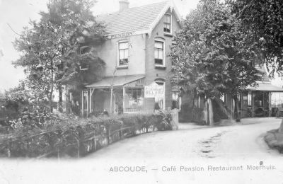 Cafe Pension Restaurant 't Meerhuis (30-11-1908) 
