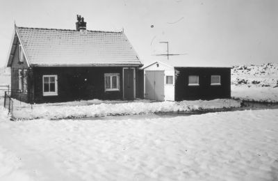 Huisje Boas vlak voor de sloop
