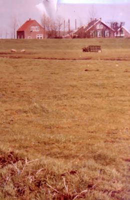 "Knorrenburg" gezien vanuit de Bullewijk (Amstelweg)
Op de Abcouderstraatweg tussen Verburg en Hesp ging men de Bullewijk in.
