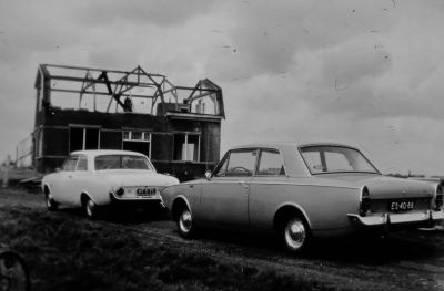 Boerderij " Altijd Zorg ", sloop (27 april 1967).
