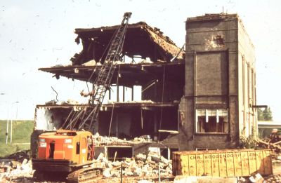 De sloop van meelfabriek "de Gaasp", (juni 1983)
