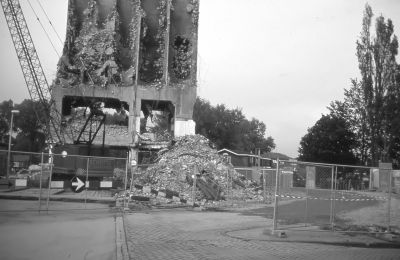 Sloop veevoederfabriek Otten, april 1987

