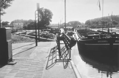 De sluis in Geinbrug
