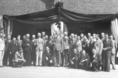 Jubileum en opening nieuw gedeelte van het Sluis complex (juli 1939)
