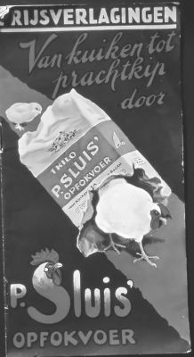 Reclame boekje P.Sluis (1929)
