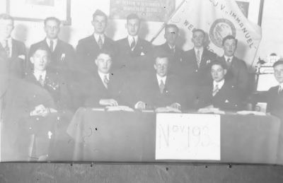 Christelijke Jongelingen Vereniging "Immanuel" (november 1937)
