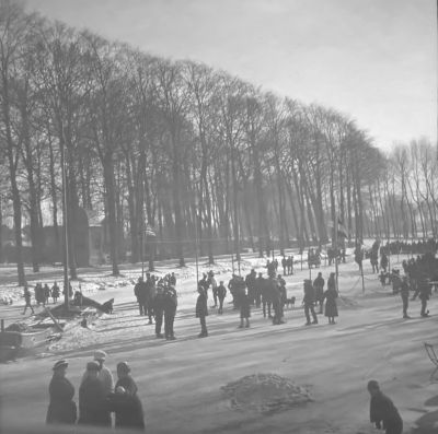 Winter 1922-1923, schaatsen op het Gein
