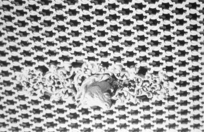 Deurversiering op een boerderij in het Gein
