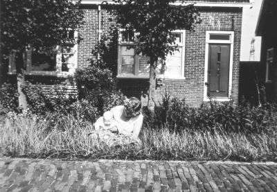 Huis van Nieuwboer / de Vries.
Bijlmerringkade met het huis van Nieuwboer / de Vries.
