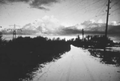  Bijlmerringkade.
Winter op de Bijlmerringkade.
