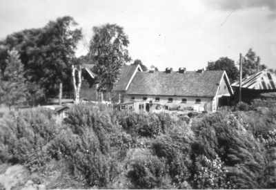 Boerderij "Oud Bethlem",
Boerderij "Oud Bethlem", van E. Nagel, voor de afbraak. Hij is al omgeven met ophogings zand.
