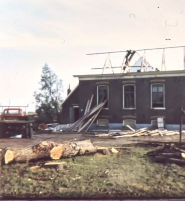 Boerderij "Oud Bethlem".
Afbraak boerderij "Oud Bethlem".
