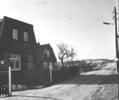 Stoutenburg, Kulen, Zandopspuiting.
v.l.n.r Gerrit Stoutenburg, daarnaast van Kulen met zandopspuiting.
