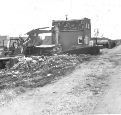 Sloop woning Gerrit Stoutenburg.
