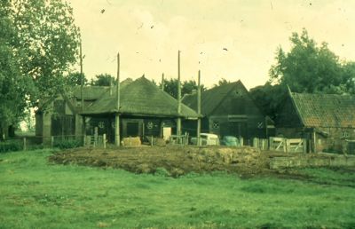 De Wagenschuur van boerderij " Land en Vischlust "
