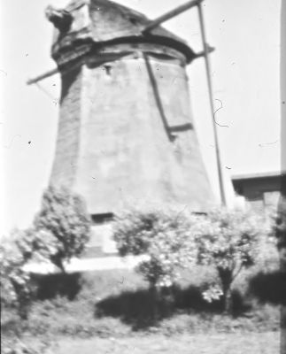 De oude molen zonder wieken
Deze zijn gegaan naar de koren molen in Leiden.
