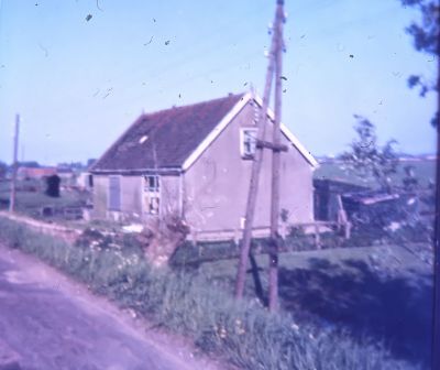 Het arbeidershuisje waarvan het rechter gedeelte werd bewoond door Boelekamp
Deze zijn later gaan wonen in het Gein.
