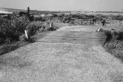 Hier stond de boerderij " Bijlmerzicht ", van J. Kruiswijk (23-08-1968)
