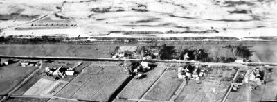 Het ophogingswerk in volle gang (oktober 1966)
