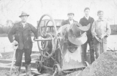 Van links naar rechts Wijnand Methorst, Gert Jan van Beek, Dirk Swankhuizen en Thijs Gijsen.
