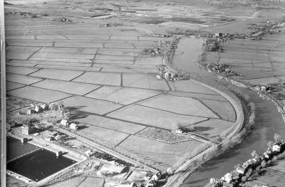 Overzichtsfoto (luchtfoto) Zandpad (Provincialeweg)
Gezien vanaf de Amsterdamse Waterleiding richting de "Gaasp".
