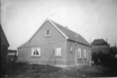 Voorkant woning C. van de Hulst, Zwetskade A 170.
