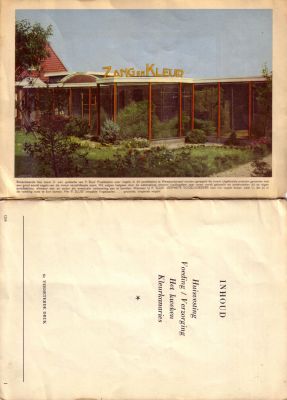 P. Sluis, fabriek pluimvee-, vee- en vogelvoeder 
Afbeelding van de volière van 'P. Sluis' Proefstation te Weesperkarspel'.
Keywords: Geinbrug;Driemond;Sluis,pluimvee;vee;vogel;voeder;reclame