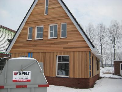 Maanhof/Droomzone
Voorpui woning met tuin aan uitzicht Kanaaldijk West (voorste, lege kavel foto GNW043a).
Keywords: Maanhof;Droomzone;Driemond;Geinbrug