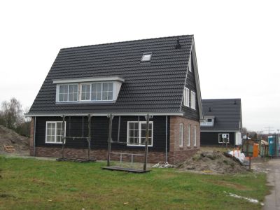 Maanhof/Droomzone
Zijgevel woning GNW062, met in achtergrond woning GNW059.
Keywords: Maanhof;Droomzone;Driemond;Geinbrug