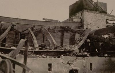 (De) Horn - Stoomwasserij De Lelie
Na de brand, 1918.
Keywords: Weesperkarspel;De Horn;stoomwasserij De Lelie